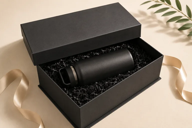 Black Rigid Box — Gift Sets & Packaging
