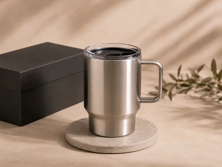 Travel Mug — Stainless Steel Drinkware