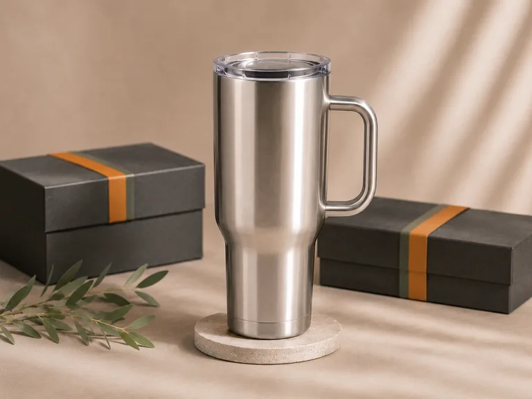Double Wall Mug — Stainless Steel Drinkware